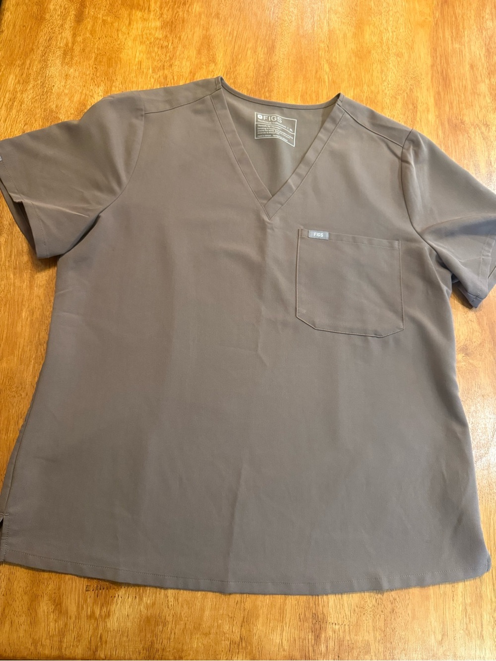 FIGS Women’s X-Large Catarina in Smokey Taupe